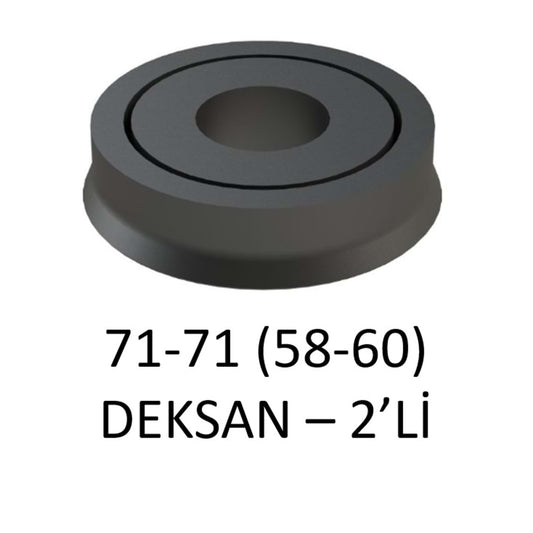 71-72 (58-60) DEKSAN 2 KD PISTON SEAL SET