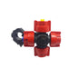 QUAD DROP BREAKER PLASTIC NOZZLE